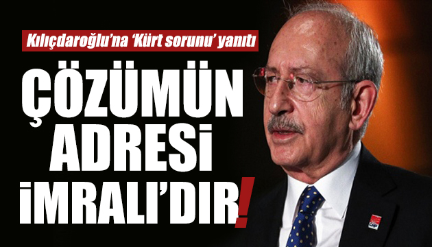 HDP den Kılıçdaroğlu na yanıt: Çözüm İmralı dır!