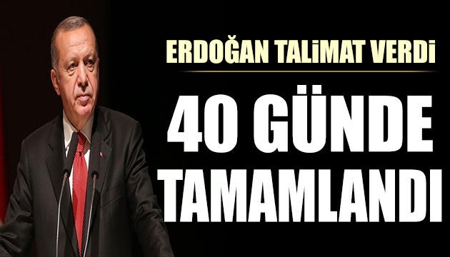 Cumhurbaşkanı Erdoğan dan yerli ilaç talimatı