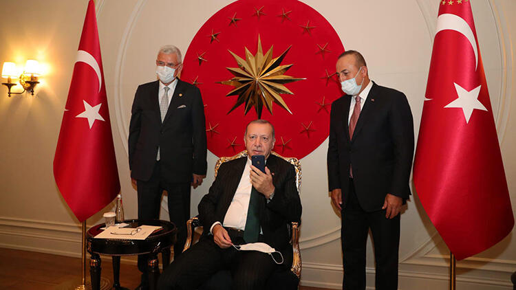 Erdoğan BM Daimi Temsilcisi ile görüştü