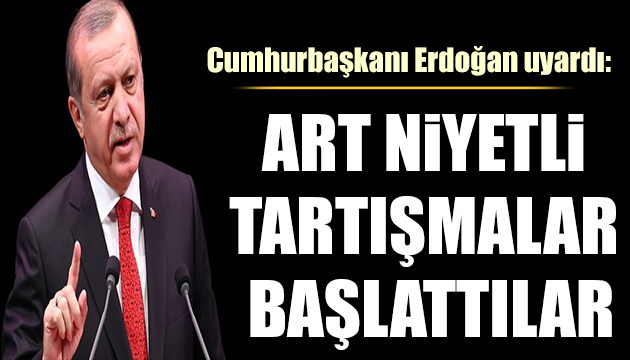 Cumhurbaşkanı Erdoğan dan 81 il teşkilatı ile bayramlaşma