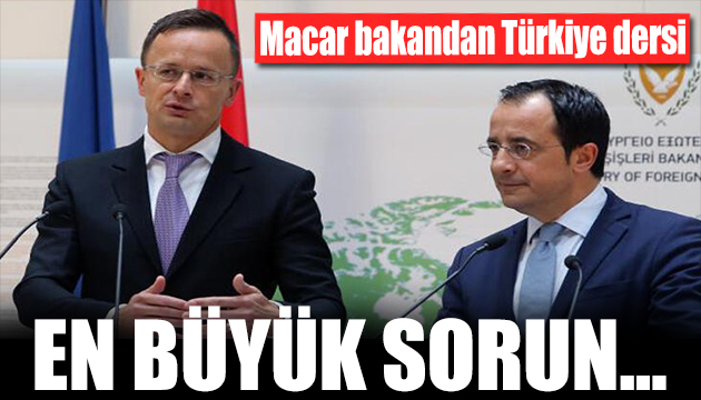 Macaristan Dışişleri Bakanı ndan AB ye Türkiye dersi!