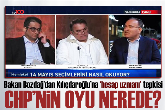 Talat Atilla ve Tamer Korkmaz sordu, Bakan Bozdağ yanıt verdi: Kılıçdaroğlu na tepki!