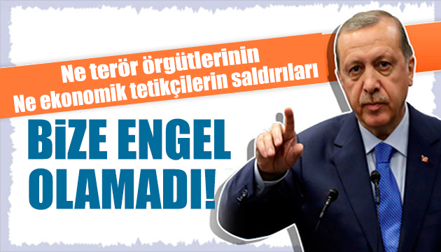 Erdoğan: En küçük eksik bırakmayacağız