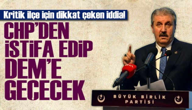 Mustafa Destici'den Esenyurt iddias: Seimi kazanp DEM'e geecek