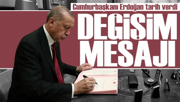 AK Parti'de kritik MKYK! Cumhurbakan Erdoan'dan deiim mesaj