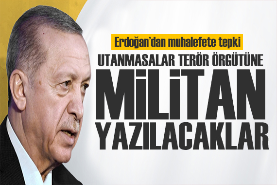 Erdoğan ın hedefinde yine CHP vardı: Tüm suçu Kemal e yıktılar