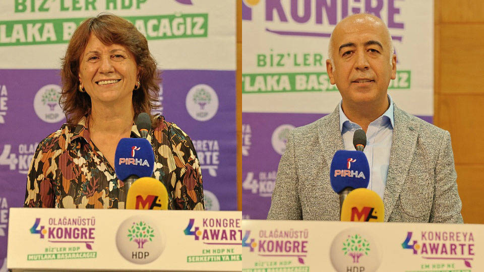 HDP de değişim günü: Yeni eş genel başkanları belli oldu