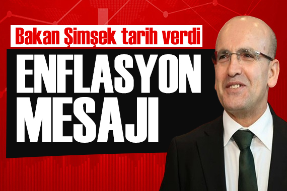 Bakan Şimşek ten enflasyon açıklaması: Öncelikli hedefimiz!