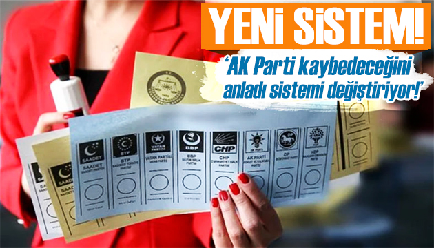 AK Parti de gündem  oy verme sistemi !