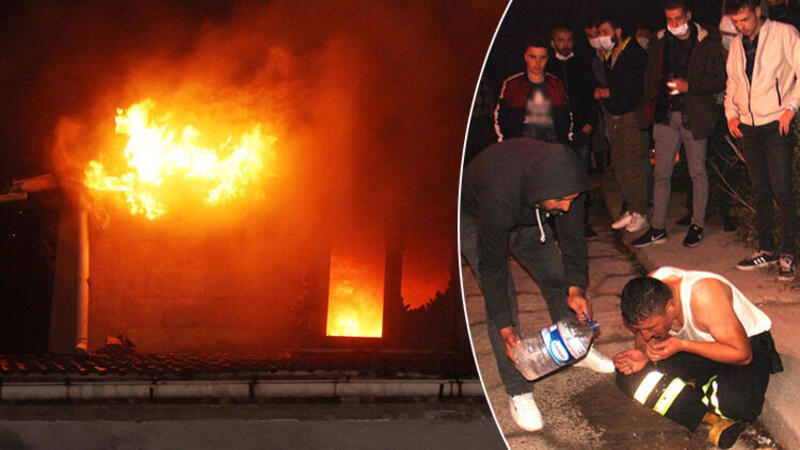 Zonguldak ta feci yangın! Acı haber geldi
