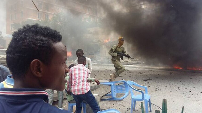 Somali nin başkentinde intihar saldırısı