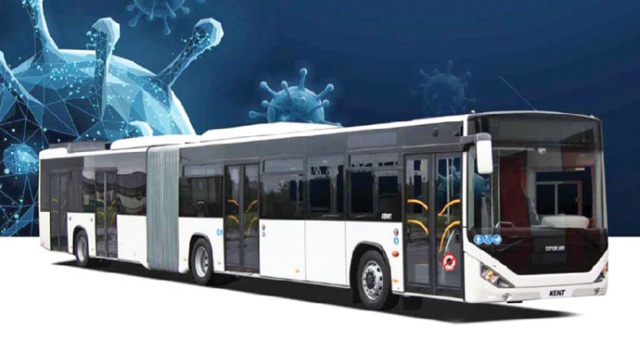 Koronavirüs riskini azaltan otobüs yolda!