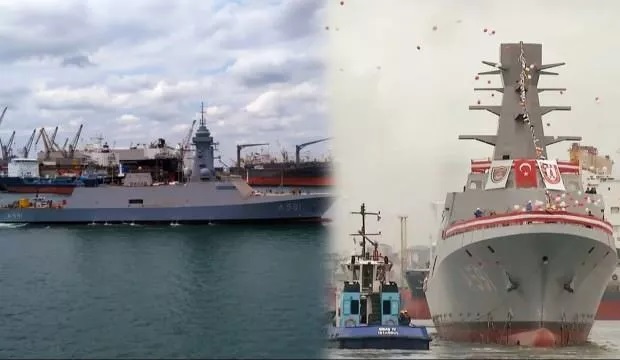 Türk donanması TCG Ufuk u bekliyor