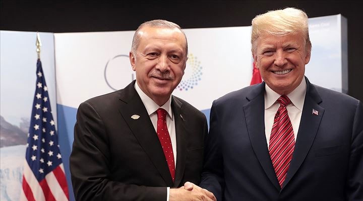Erdoğan dan Trump a geçmiş olsun mesajı