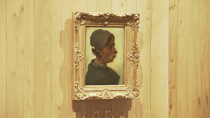 Van Gogh un Kadın Başı tablosuna 1,6 milyon euro