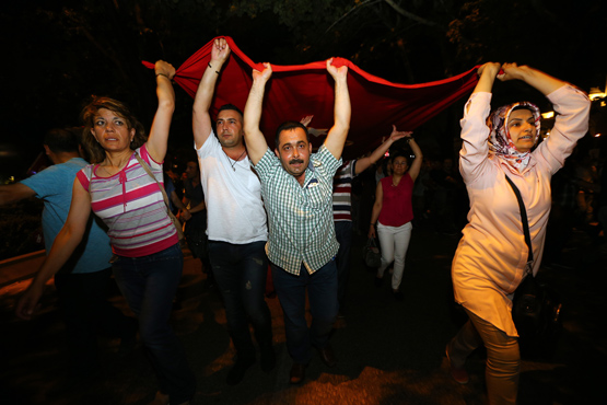  Milli birlik yürüyüşü  Ankara da düzenlendi