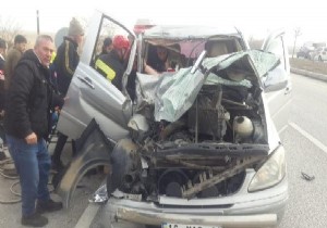 Konya da trafik kazası: 5 yaralı