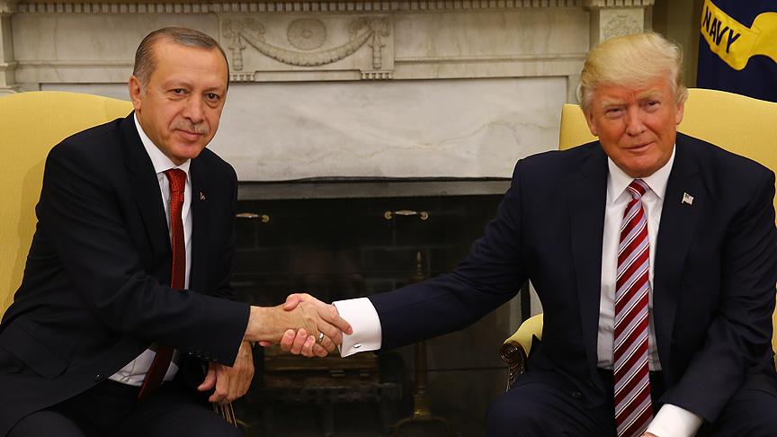 Erdoğan ile Trump tan kritik görüşme