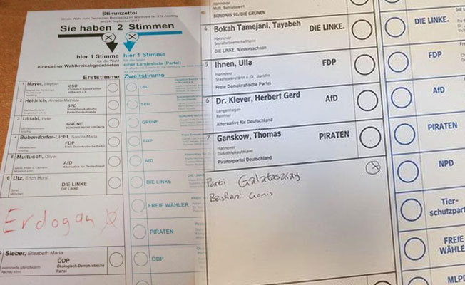 Seçimlerde Erdoğan ve Gomis e oy çıktı