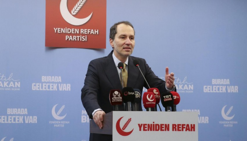 Fatih Erbakan: Manevi vatan�m�z tehdit alt�nda
