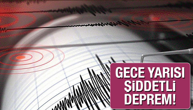 Malatya da 4.9 büyüklüğünde deprem!