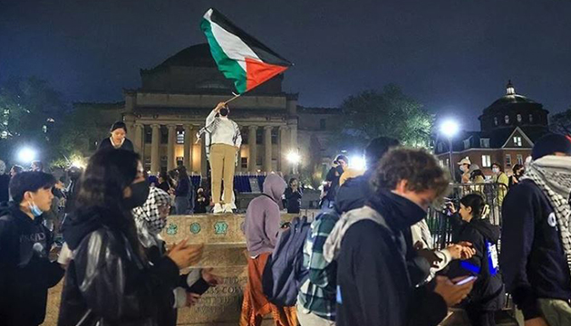 Columbia Üniversitesi nde Filistin protestoları sürüyor