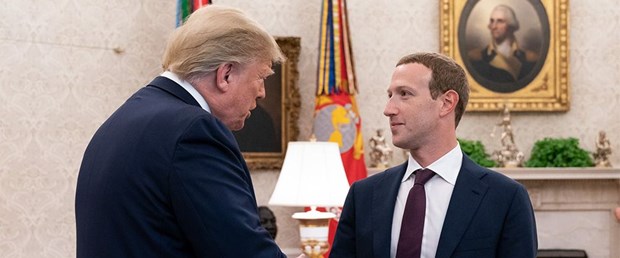 Trump, Zuckerberg ile görüştü