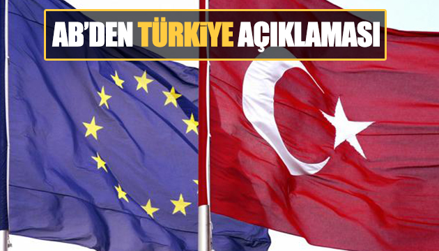 AB den Türkiye açıklaması