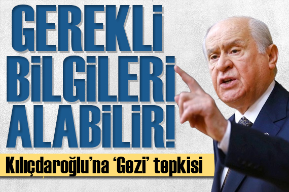 Bahçeli den Kılıçdaroğlu na tepki: CHP Genel Başkanına yakışmamaktadır