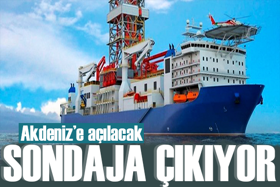 Abdülhamild Han sondaj gemisi hazır: Akdeniz e açılacak
