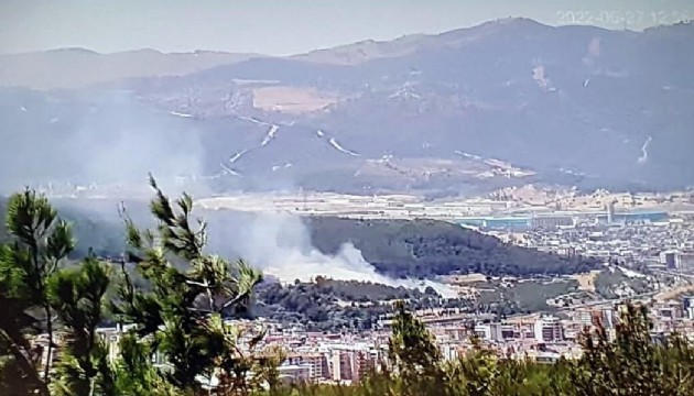 İzmir'deki yangın kontrol altında