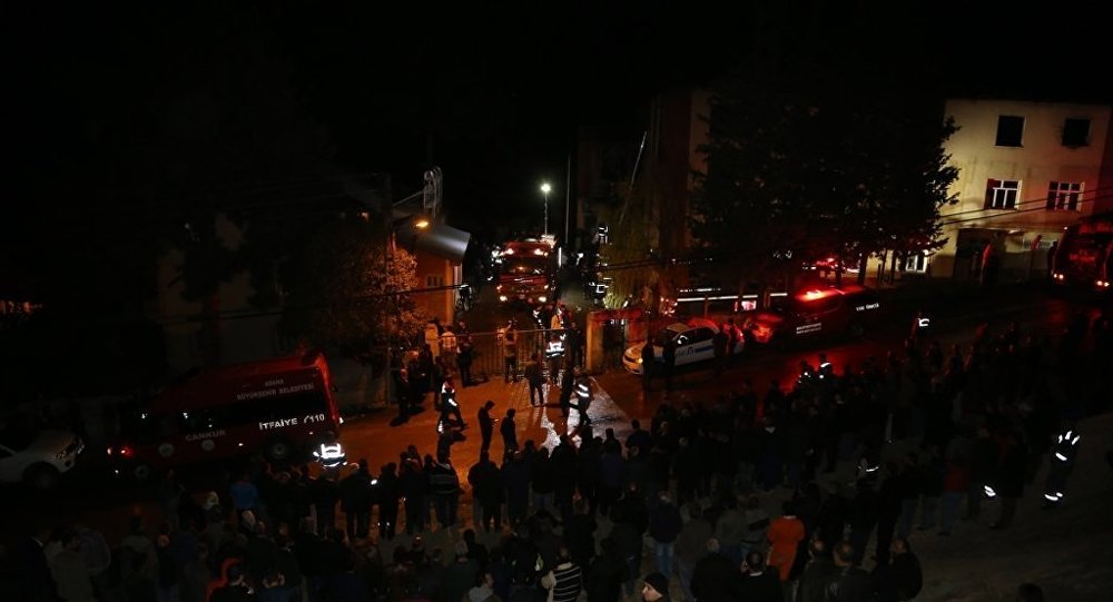 Adana daki yangına yayın yasağı!