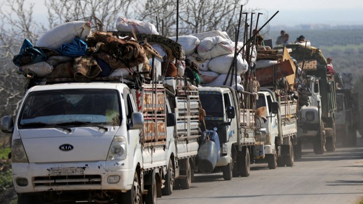  30 bin sivil Afrin i terk etti 