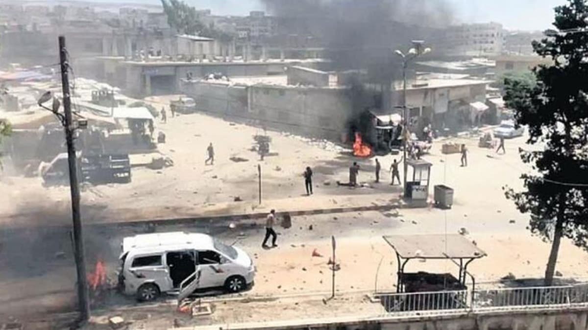 Afrin de terör saldırısı: 1 ölü, 2 yaralı