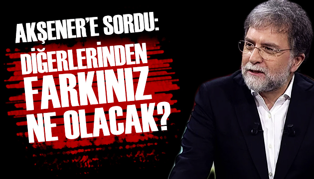 Ahmet Hakan dan Akşener e: Siz de yapmıştınız siyaseti!