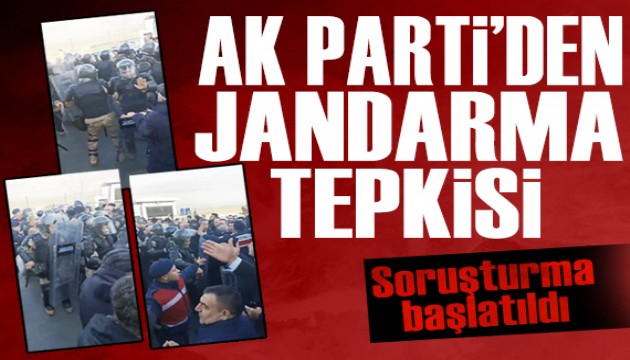 Ak Parti'den CHP'ye jandarma tepkisi: Soru�turma ba�lat�ld�
