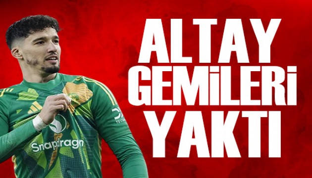 Altay gemileri yakt� | Spor man�etleri
