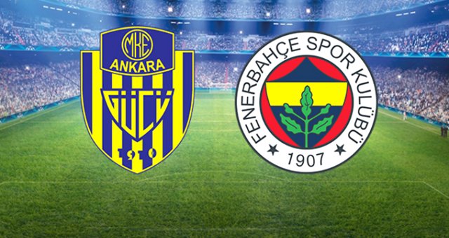 Fenerbahçe-Ankaragücü maçının 11 i