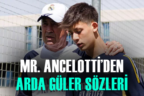 Real in teknik direktörü Carlo Ancelotti, Arda Güler hakkında konuştu