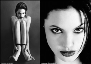 Angelina Jolie nin görülmemiş fotoğrafları!