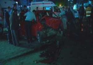 Ankara da 3 ayrı trafik kazası! 8 kişi yaralandı!