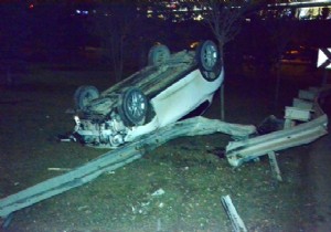 Ankara-İstanbul yolunda 4 farklı trafik kazası!