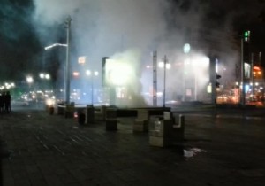 Ankara Kızılay metrosunda yangın paniği!