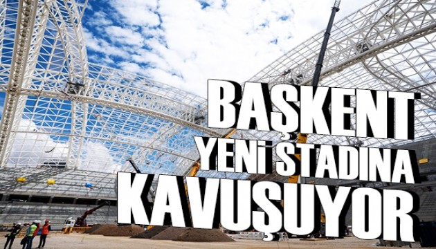 Ankara'n�n 51 bin ki�ilik stad�nda sona do�ru