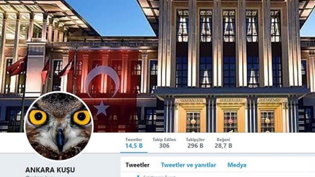 Ankara kuşu mecliste güncem oldu