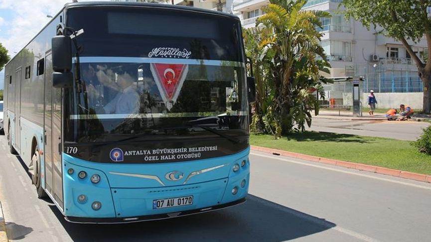 Antalya da ulaşım ücretlerine zam