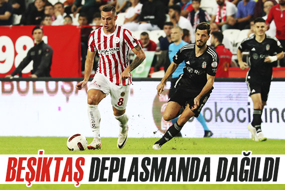 Beşiktaş, Antalyaspor deplasmanından eli boş dönüyor!