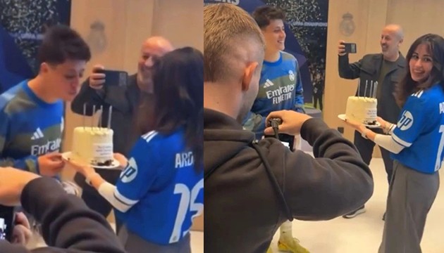 Arda G�ler'e romantik s�rpriz