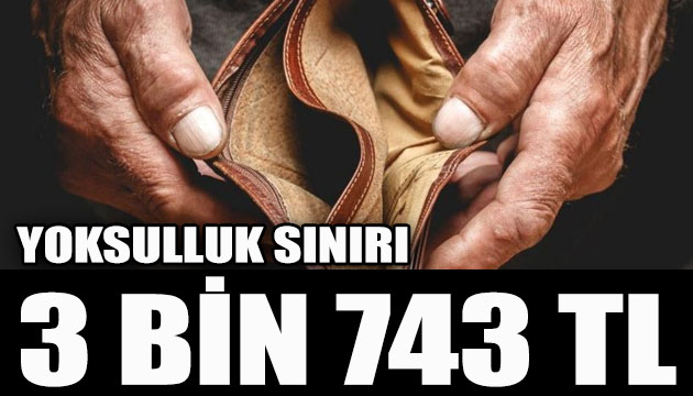 Türkiye Kamu-Sen: Yoksulluk sınırını 3 bin 743 lira