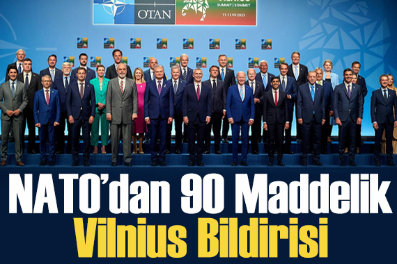 NATO dan 90 Maddelik  Vilnius Bildirisi 